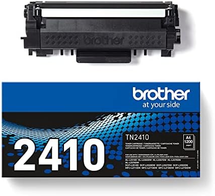 Brother TN-2410 Toner Cartridge, Black, Single Pack, Standard Yield, Includes 1 x Toner Cartridge, Genuine Supplies