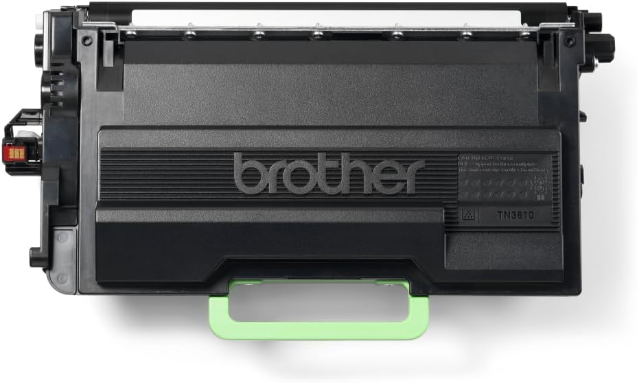 BROTHER TN3610 Toner Cartridge | Ultra High Yield | Black | Up to 18,000 pages Genuine Supplies