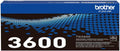 Brother TN3600 Toner Cartridge | Standard Yield | Black | Up to 3,000 pages Genuine Supplies