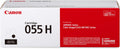 Canon Genuine 055 Black Toner Cartridge High Capacity Compatible with LBP664Cdw, MF741Cdw, MF743Cdw, MF745Cdw, MF746Cdw