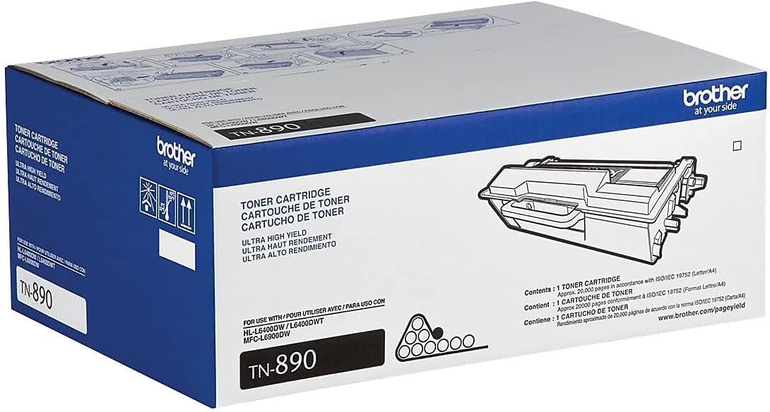 Brother Brand Name TN-890 Ultra High Yld Toner 20K YLD for HL-L6400DW TN890