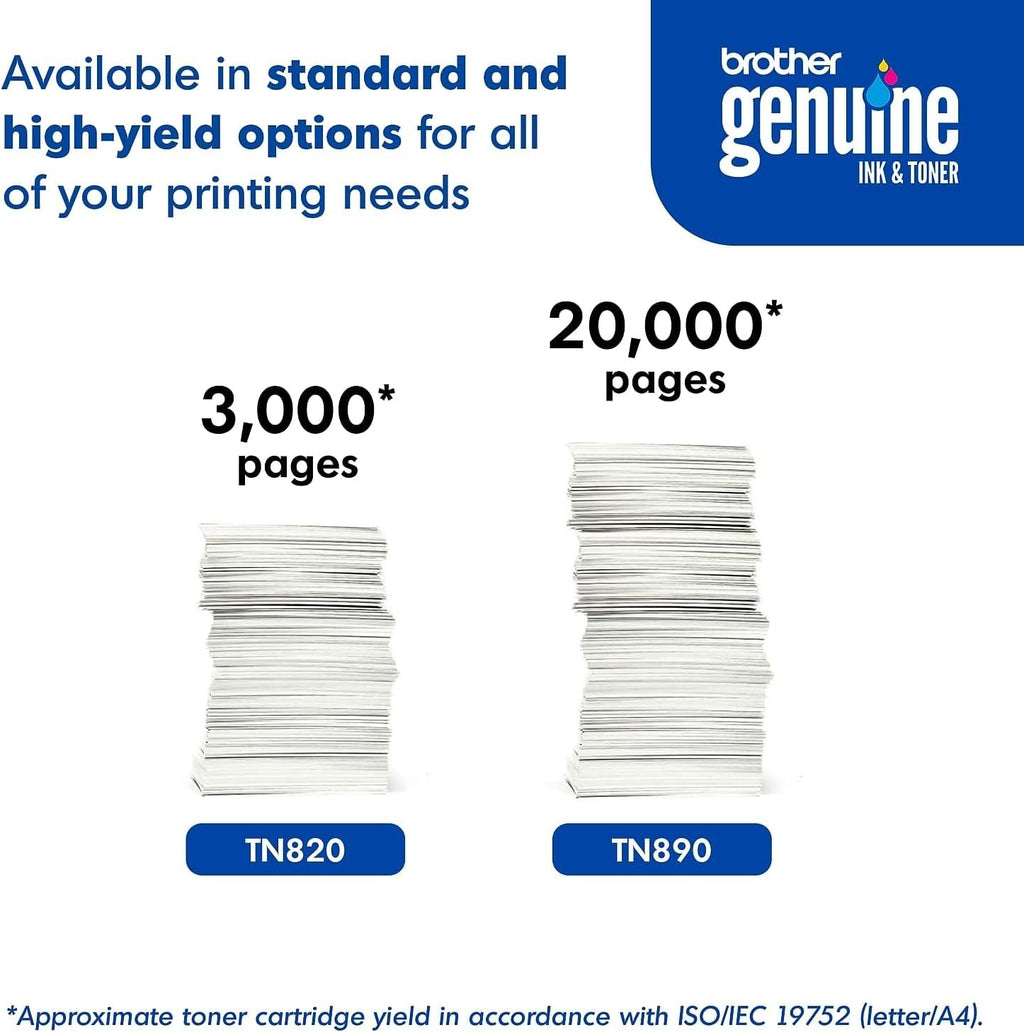 Brother Brand Name TN-890 Ultra High Yld Toner 20K YLD for HL-L6400DW TN890