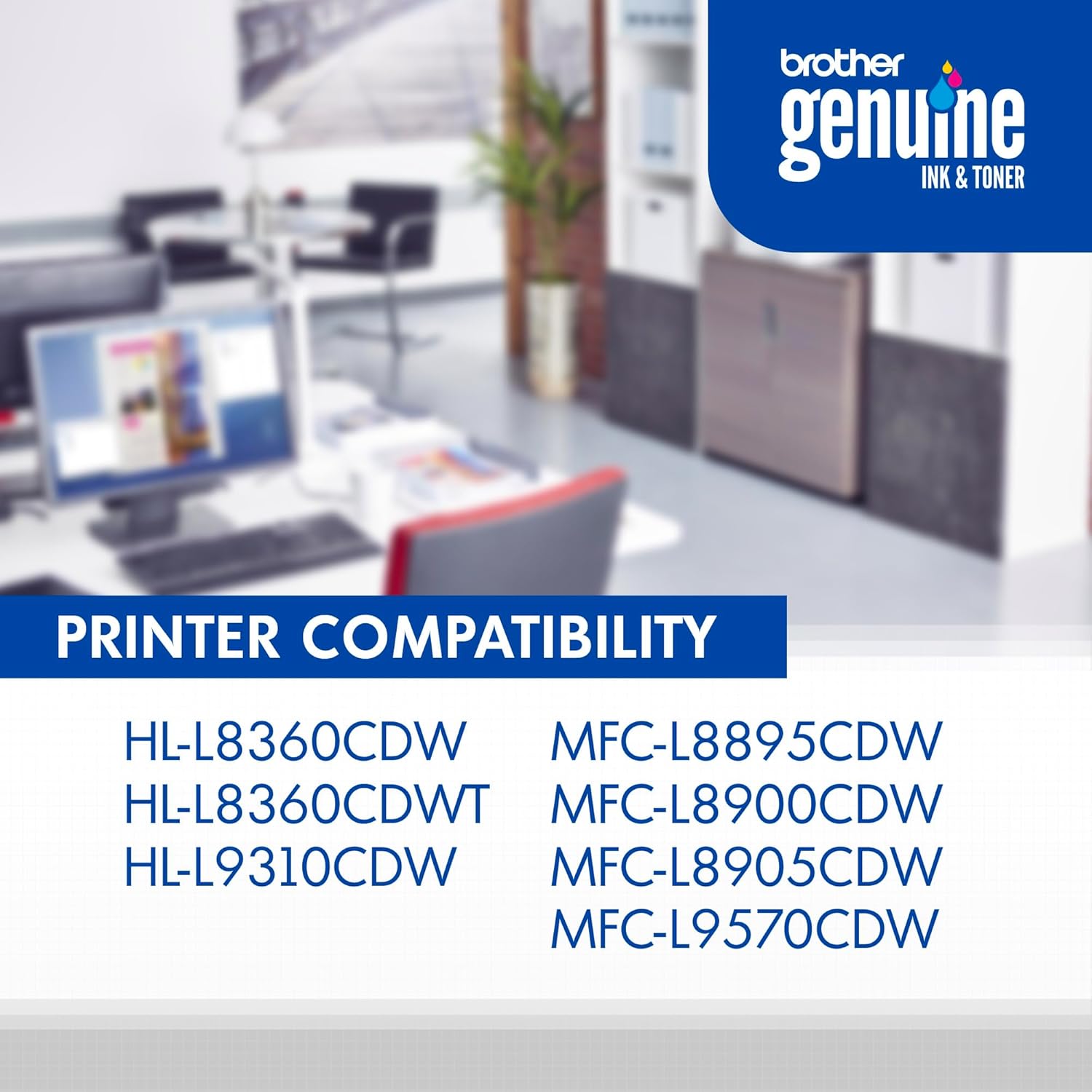 Brother Genuine Super High Yield Toner Cartridge, TN436C, Replacement Cyan Toner, Page Yield Up to 6,500 Pages, Amazon Dash Replenishment Cartridge, TN436