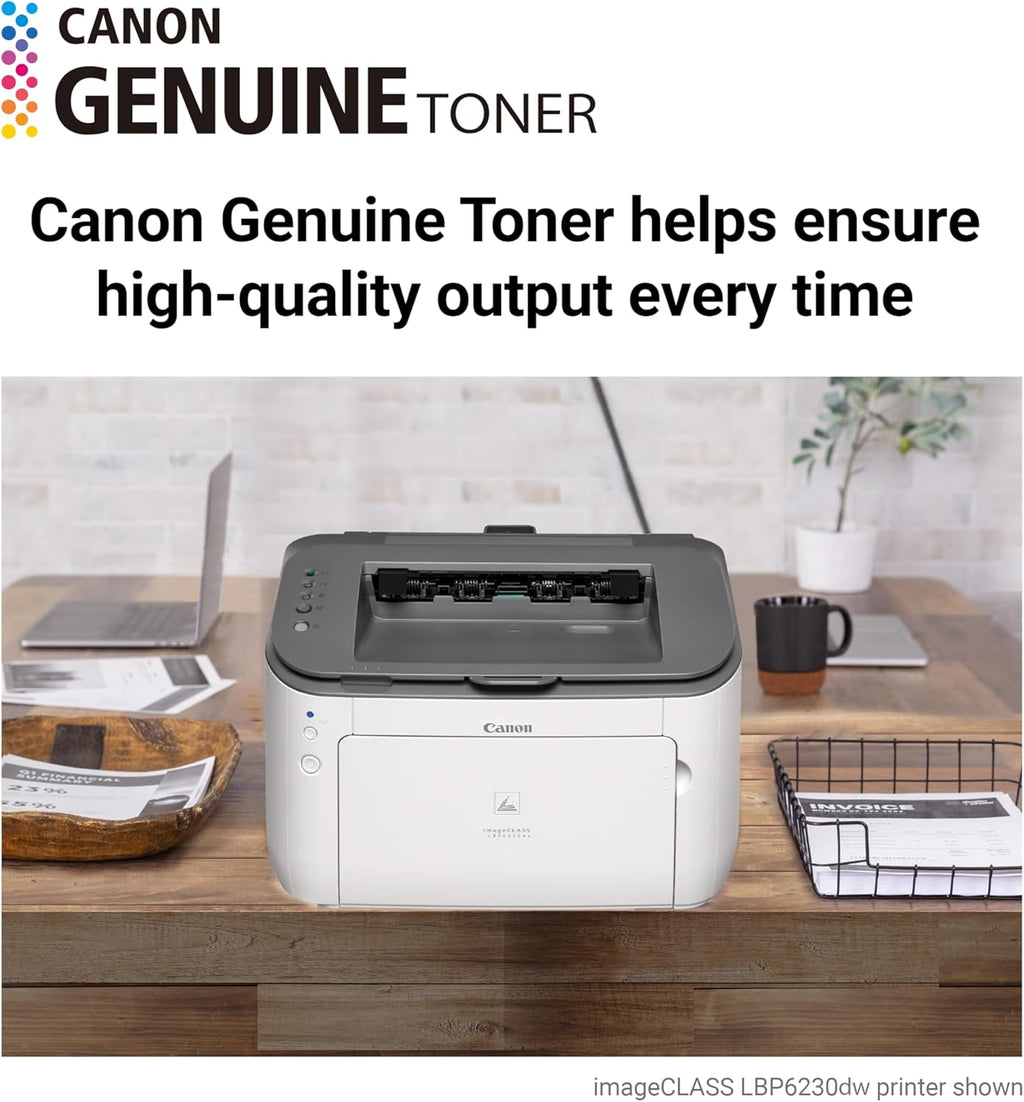 Canon Genuine 126 Black Toner Cartridge Compatible with LBP6200d, LBP6230dw