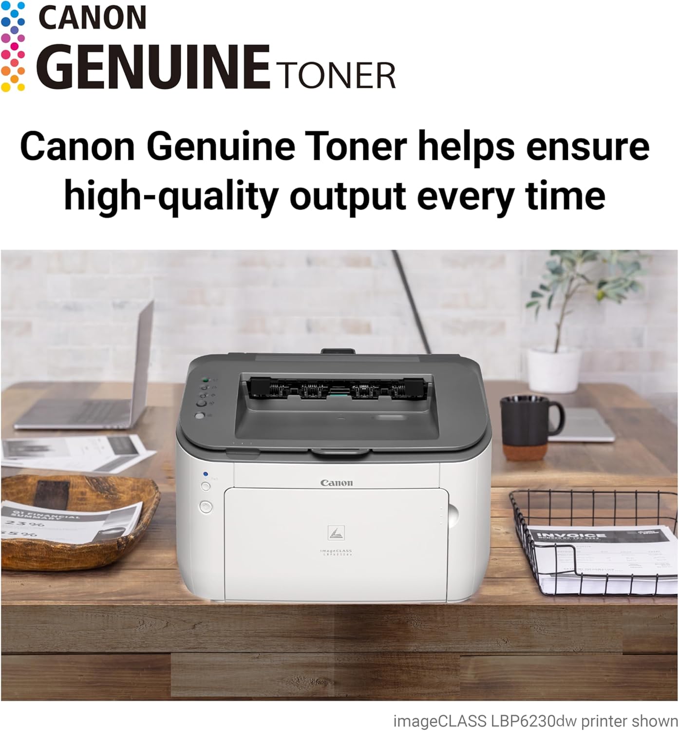 Canon Genuine 126 Black Toner Cartridge Compatible with LBP6200d, LBP6230dw