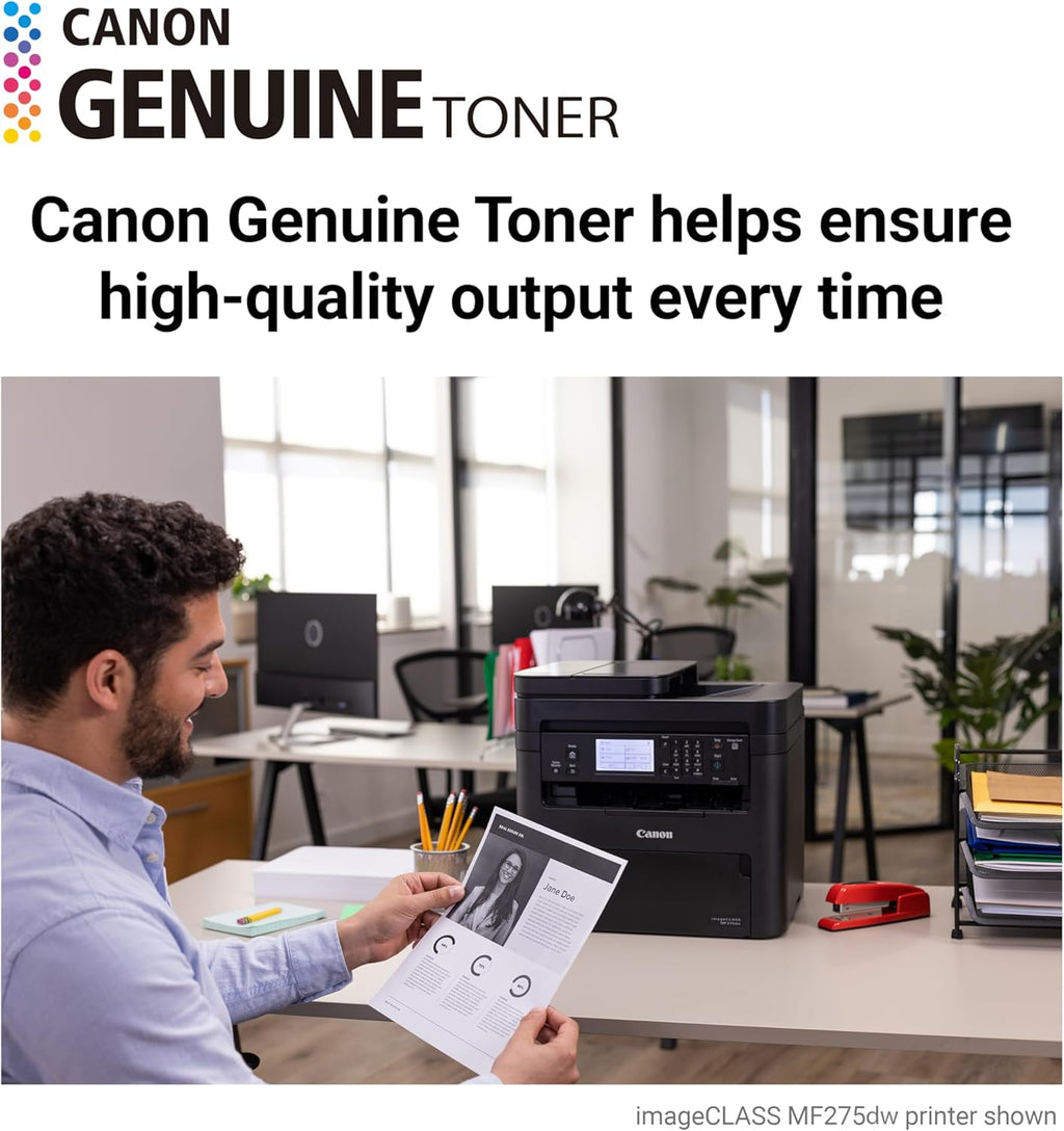 Canon Genuine 128 Black Toner Cartridge Compatible with MF4450, MF4770n, MF4570 Series, MF4800 Series, D530, D550, L100, L190