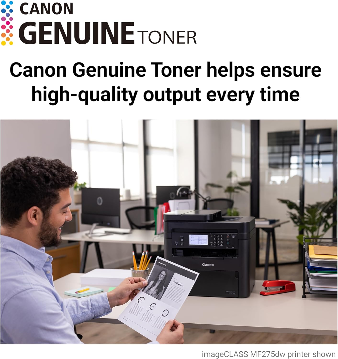 Canon Genuine 128 Black Toner Cartridge Compatible with MF4450, MF4770n, MF4570 Series, MF4800 Series, D530, D550, L100, L190