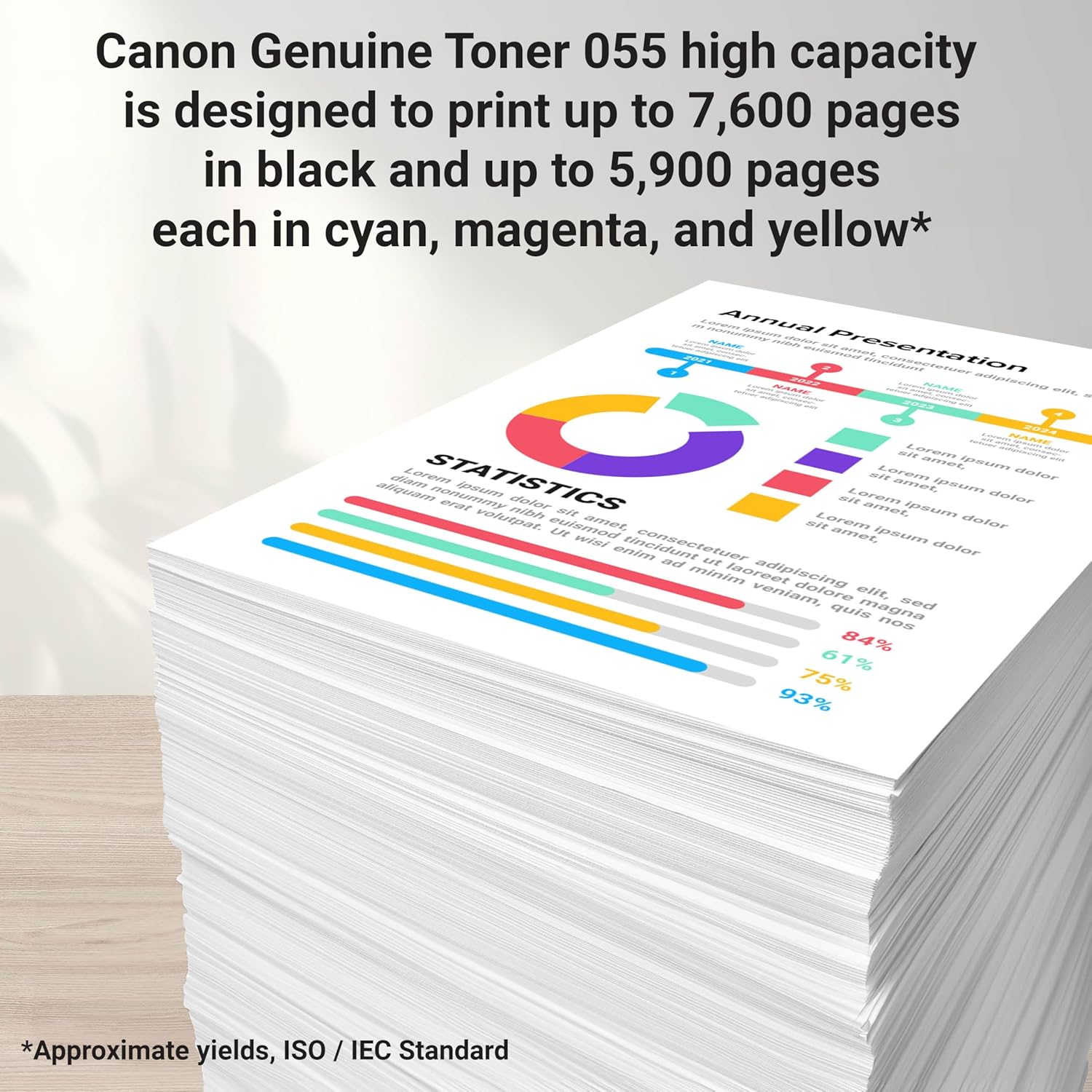 Canon Genuine 055 Black Toner Cartridge High Capacity Compatible with LBP664Cdw, MF741Cdw, MF743Cdw, MF745Cdw, MF746Cdw