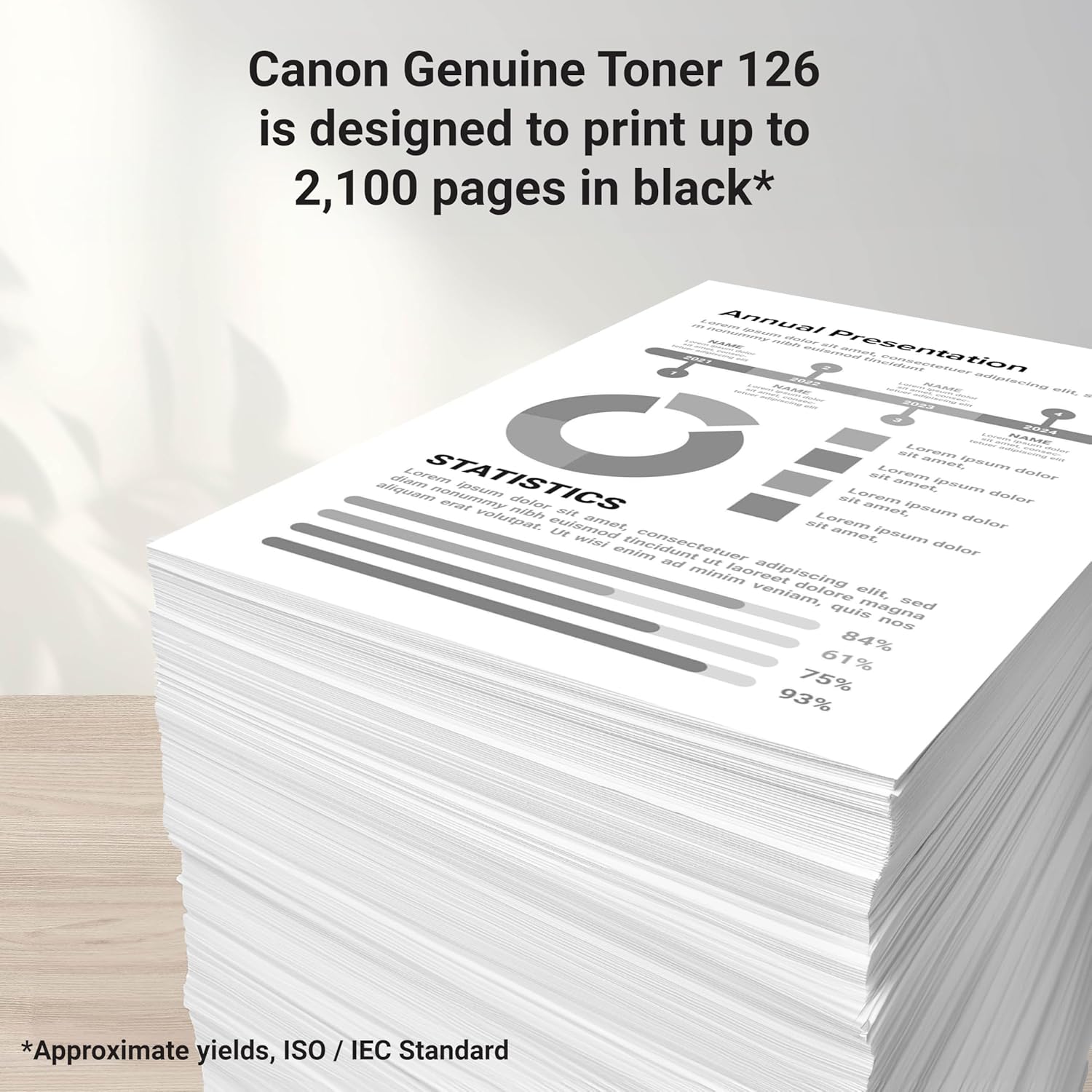 Canon Genuine 126 Black Toner Cartridge Compatible with LBP6200d, LBP6230dw