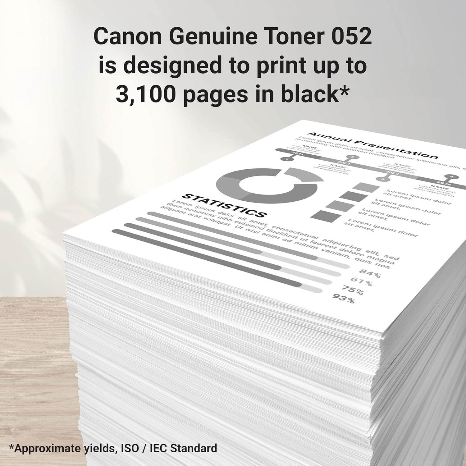 Canon Genuine 052 Black Toner Cartridge Compatible with LBP214dw, LBP215dw, MF424dw, MF426dw, MF429dw