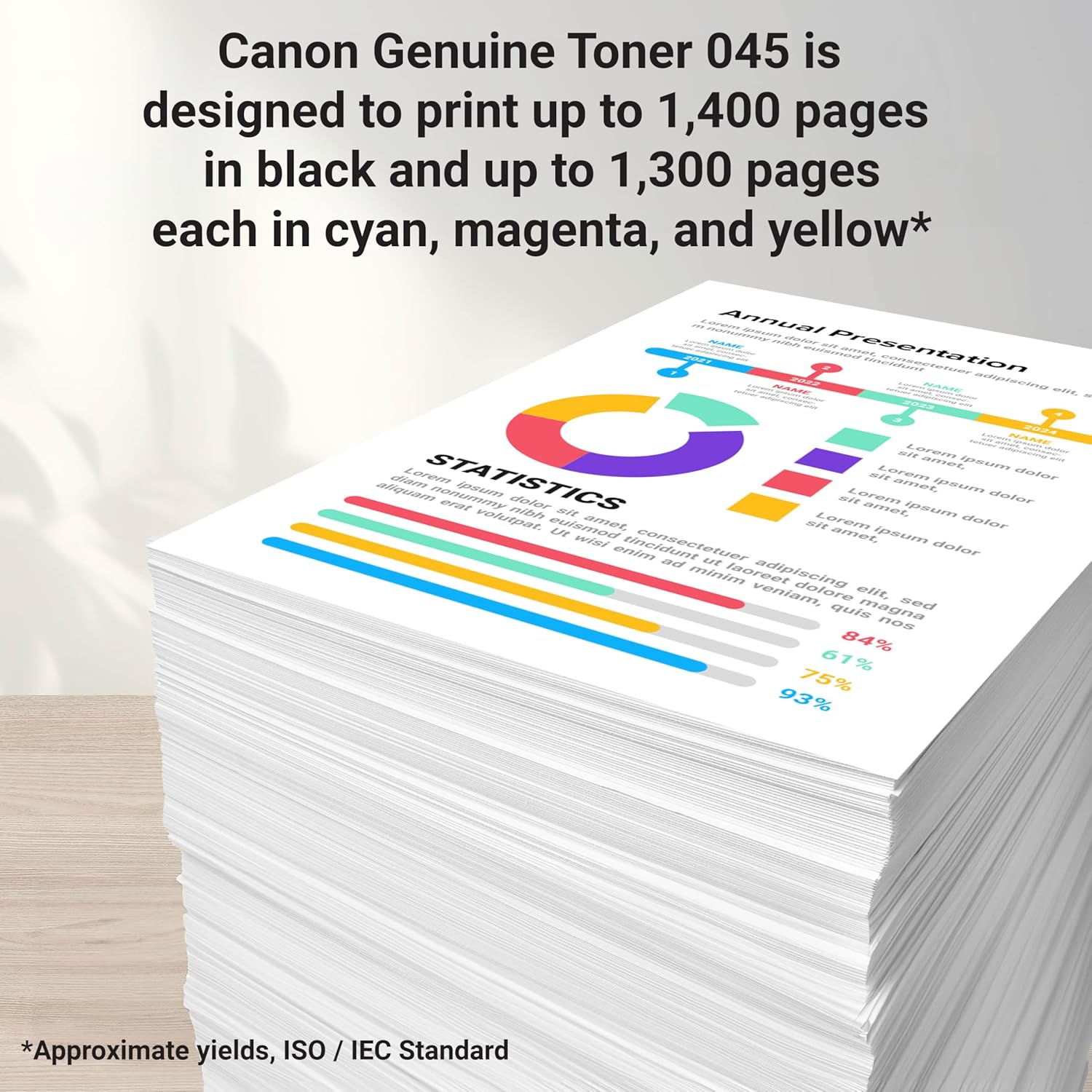 Canon Genuine 045 Black Toner Cartridge Compatible with LBP612Cdw, MF632Cdw, MF634Cdw