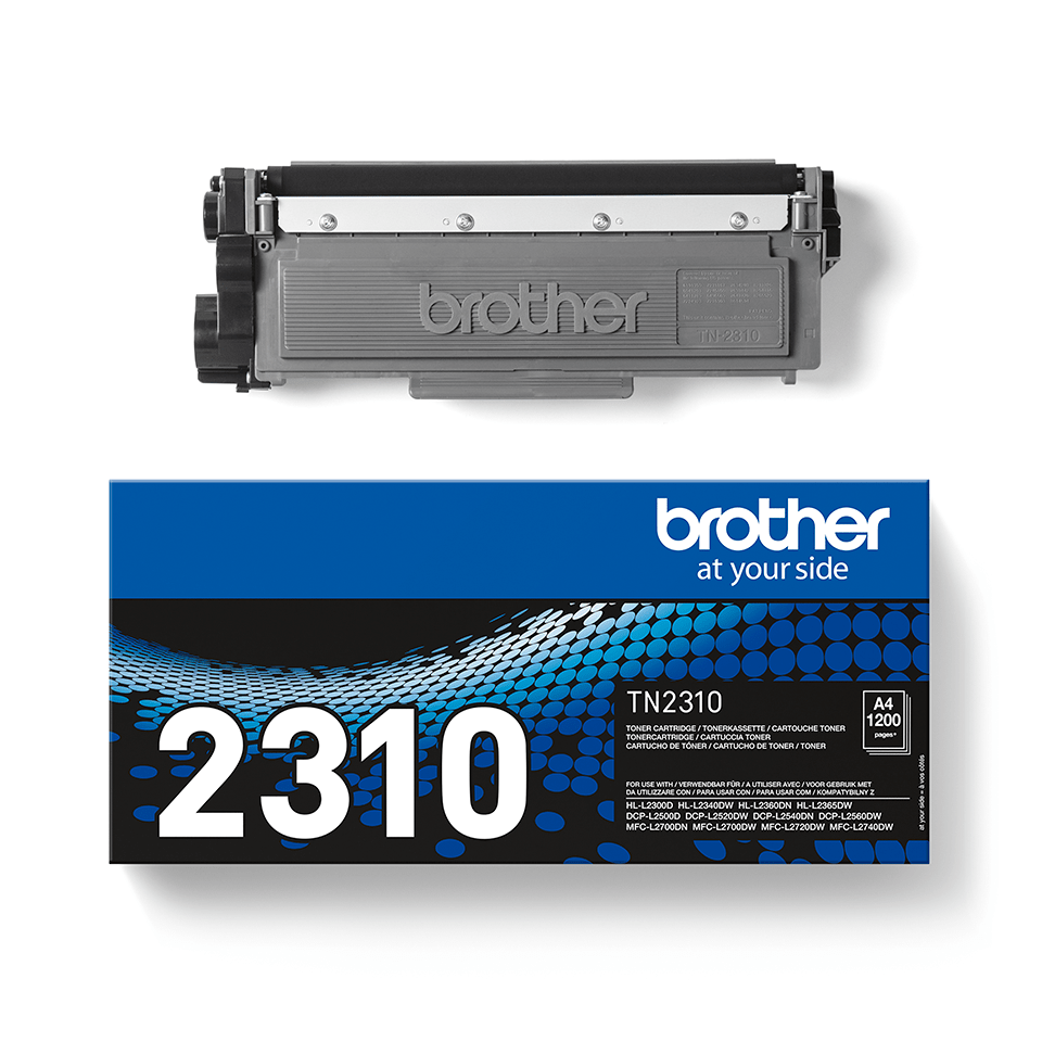 Brother TN-2310 Toner Cartridge, Black, Single Pack, Standard Yield, includes 1 x Toner Cartridge, Brother Genuine Supplies