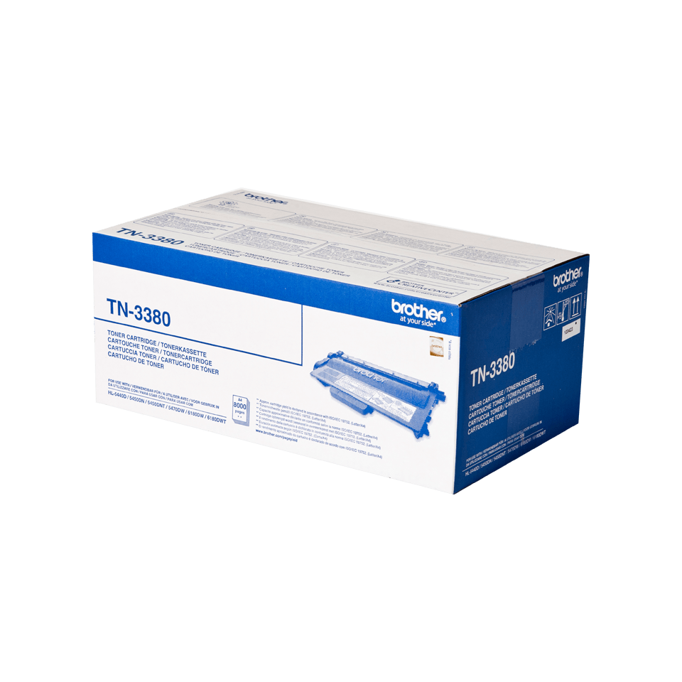 Original Brother TN-3380 High-Yield Toner Cartridge – Black