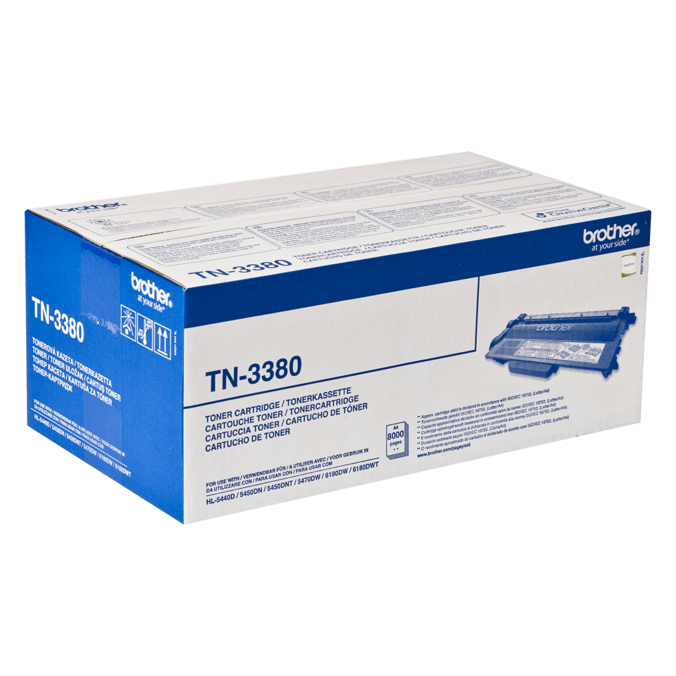 Original Brother TN-3380 High-Yield Toner Cartridge – Black